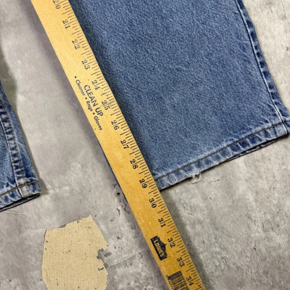 Levis 31465 0289 Boys Size 16 Slim Blue Denim Jeans Straight Leg Medium Wash